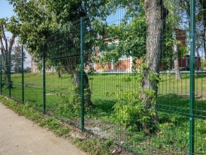 3D заборы для школы 90 метров фото в Старой Купавне